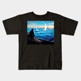 Lunar Views Kids T-Shirt